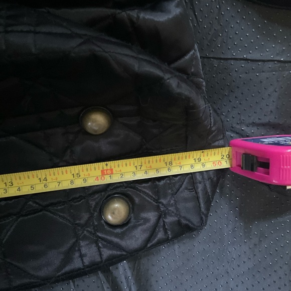 “BIG BUDDHA” Black Soft Sided Quilted Bag. - Picture 12 of 15